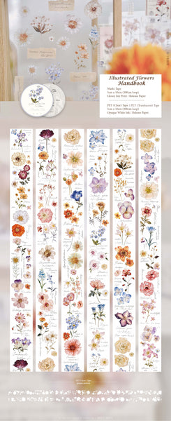 Freckles Tea Tape Sample: Flower Illustrated Handbook