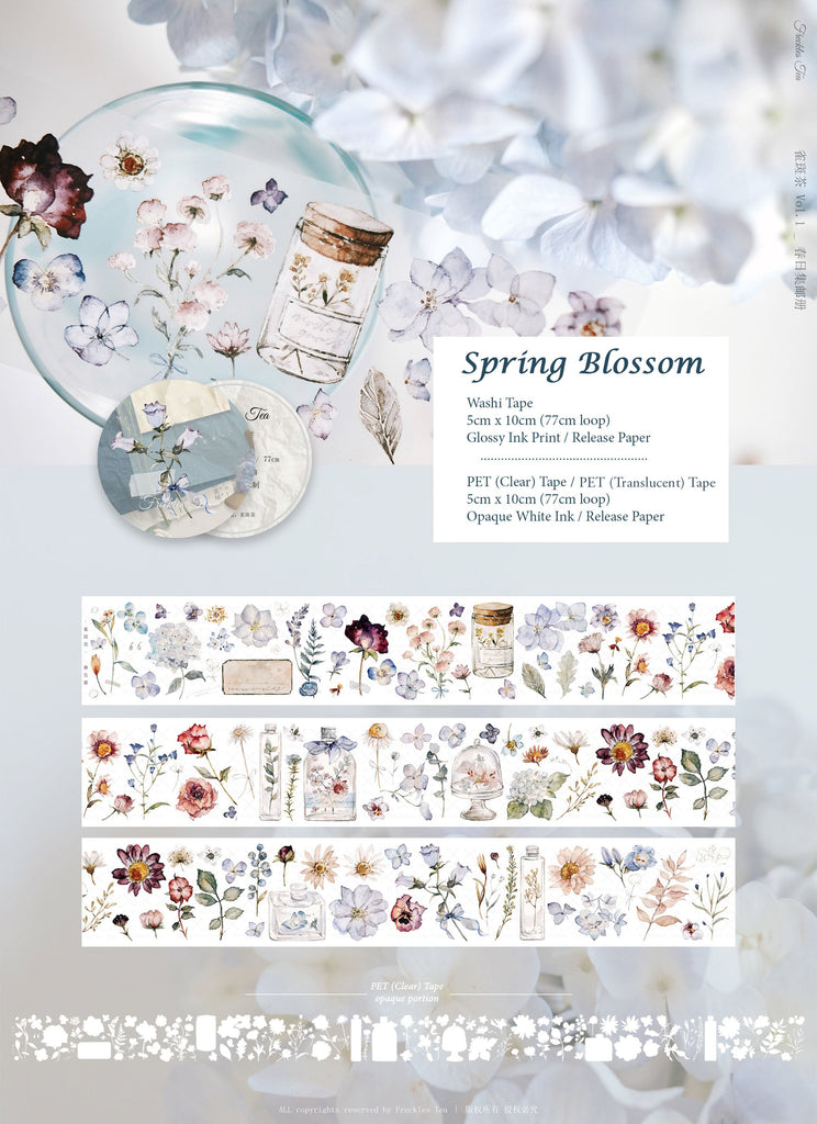 Freckles Tea Tape: Spring Blossom