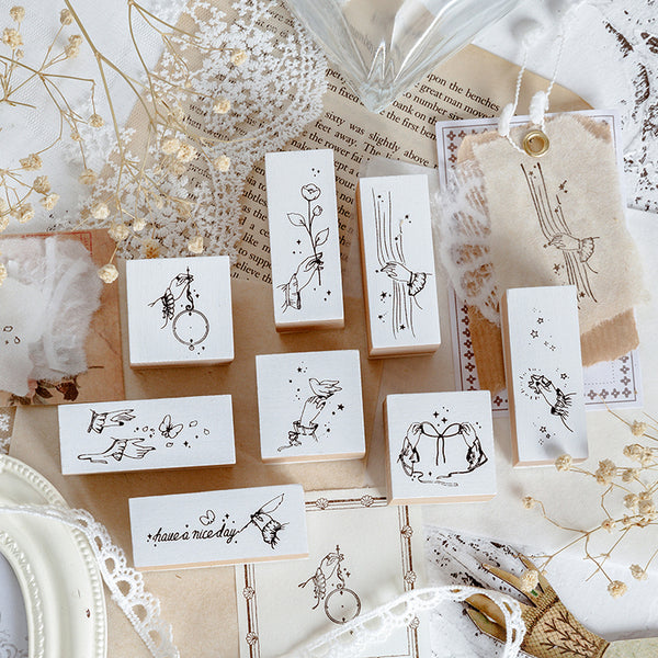 Gentle Touch Series Wooden Stamps