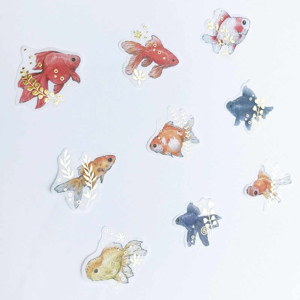 Mikina x Papier Platz Stickers Pack: Goldfish