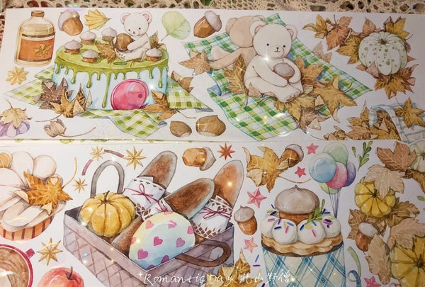 Autumn Picnic Masking Tape
