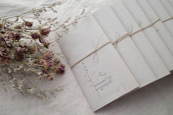 Hanen Studio: Mixed Paper Notebook (Ash Grey)