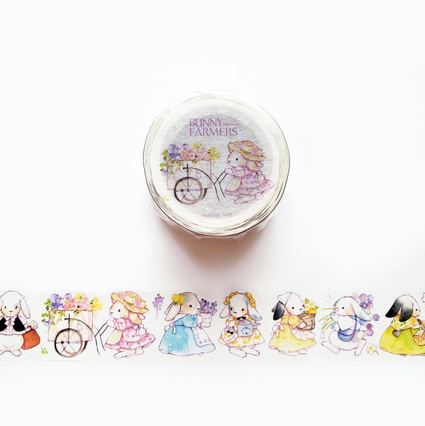 Hayama Washi Tape: Bunny Farmer