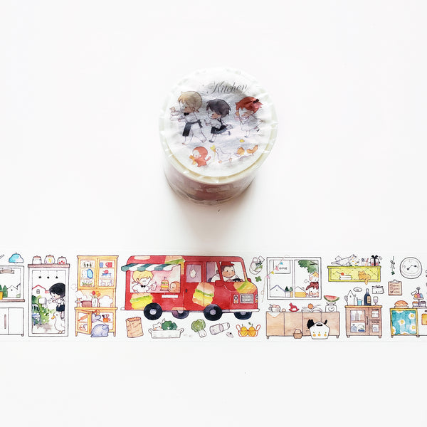 Hayama Washi Tape: Kitchen