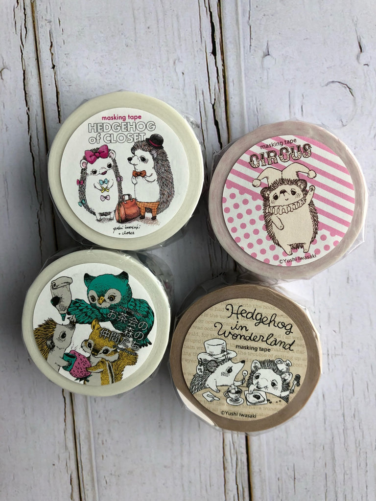Hedgehog Washi Tape