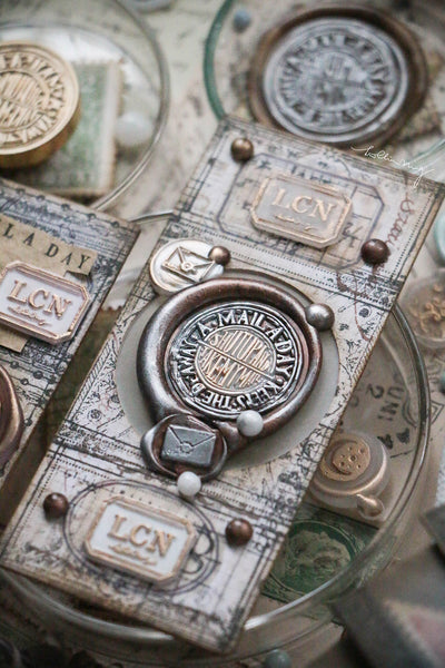 LCN Design Studio: A Mail a Day Keeps the Doctor Away Wax Seal Stamp