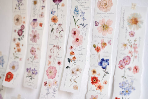 Freckles Tea Tape: Illustrated Flowers Handbook