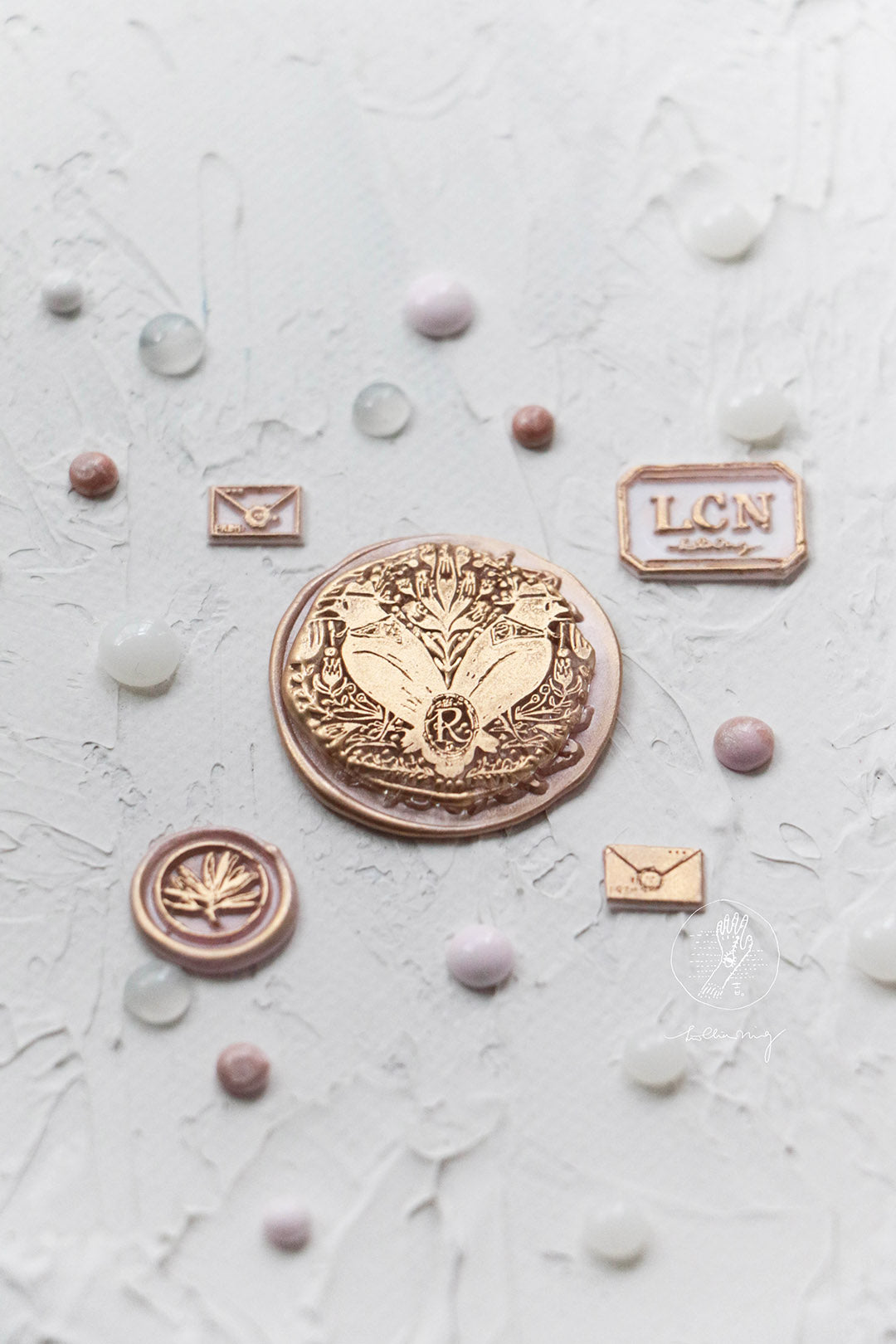 LCN Design Studio: Dr. Rs Wax Seal Stamp