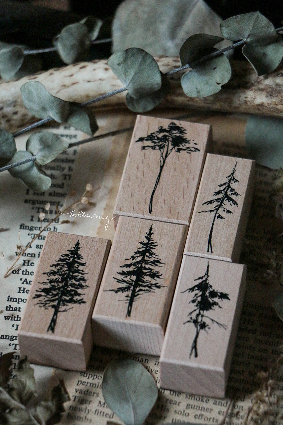 LCN Design Studio: Forest Rubber Stamps Vol. 2