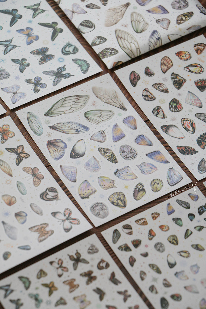 LCN Design Studio: Butterfly Sticker Sheets