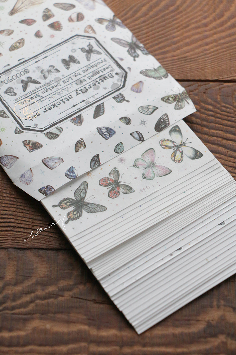 LCN Design Studio: Butterfly Sticker Sheets