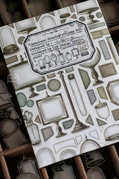 LCN Design Studio: Specimen Display Sticker Sheets