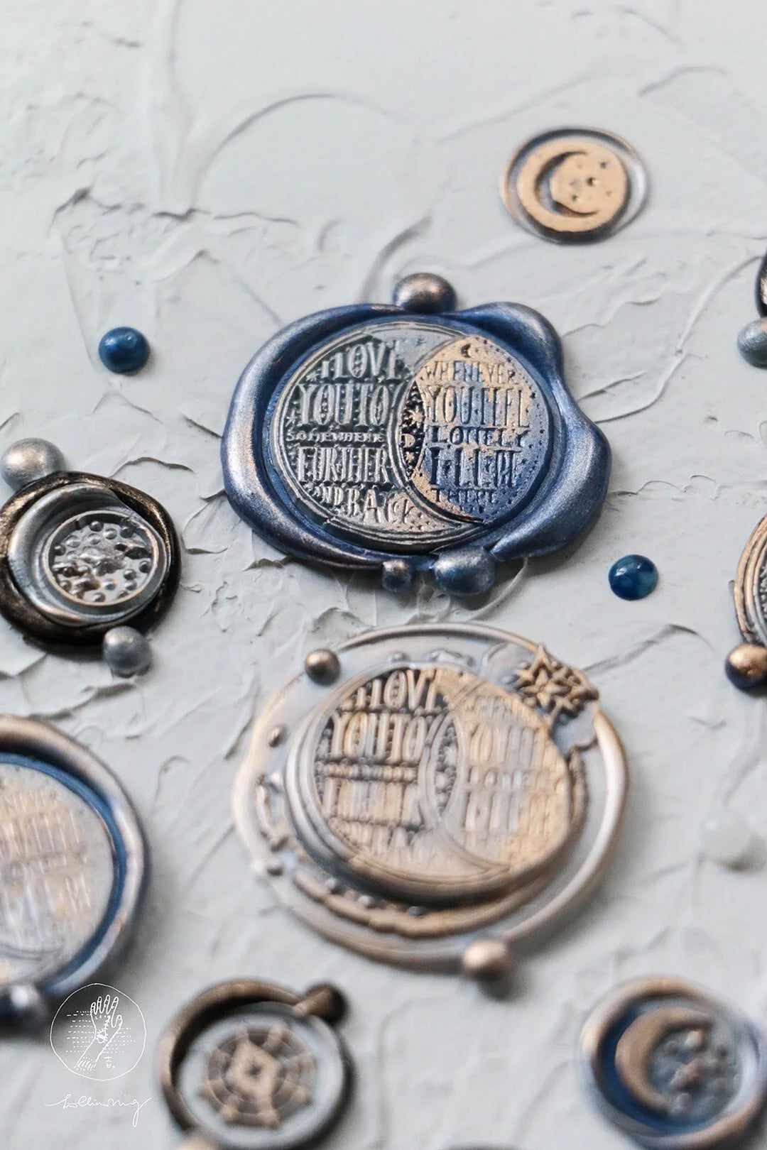 LCN Design Studio: I Love You to Somewhere Further and Back Wax Seal Stamp