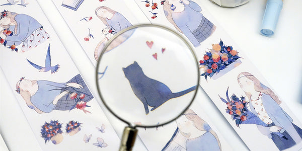 KY Studio Washi Tape: Indigo