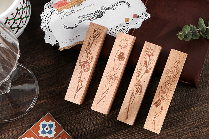 Forest Melody Series Rubber Stamps