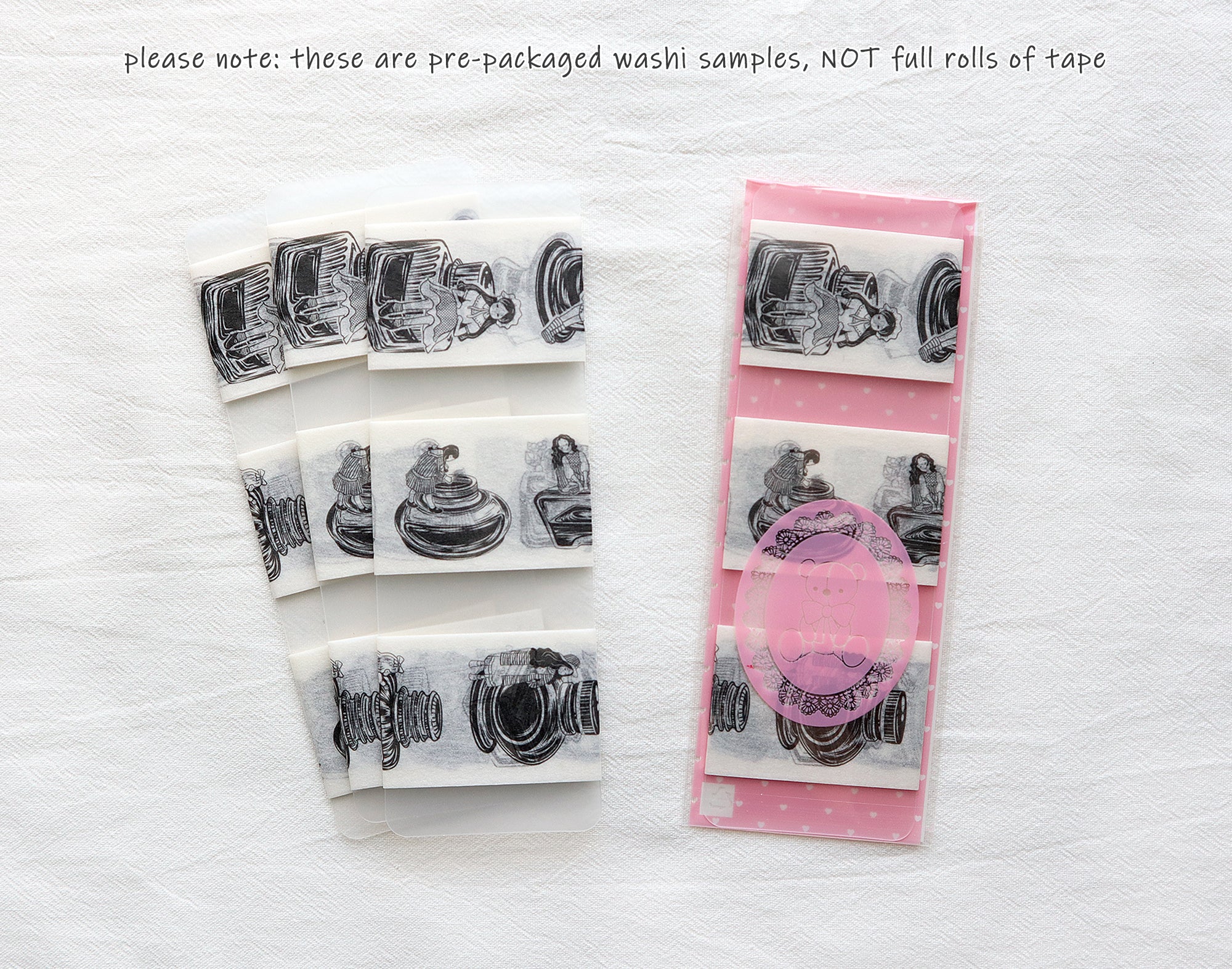 Washi Sample Set: Ink Bottle Fairy