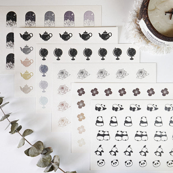 Jennyuanzi Sticker Sheet: Little Things