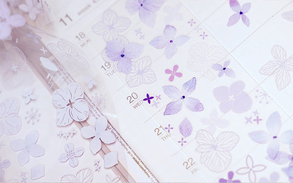 KY Studio Masking Tape: Blue Hydrangea