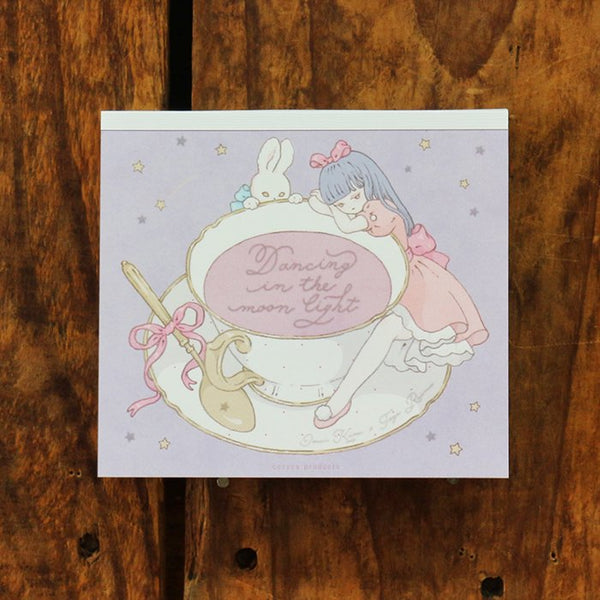 Cozyca Memo Block: Dancing in the Moonlight