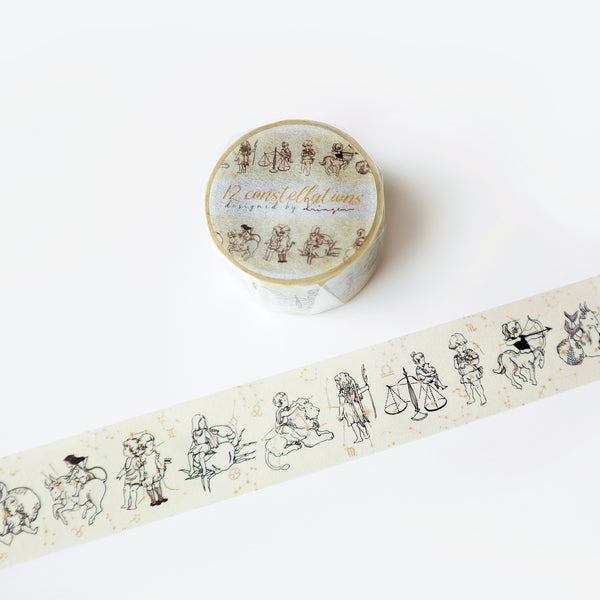 Krimgen Washi Tape: 12 Constellations