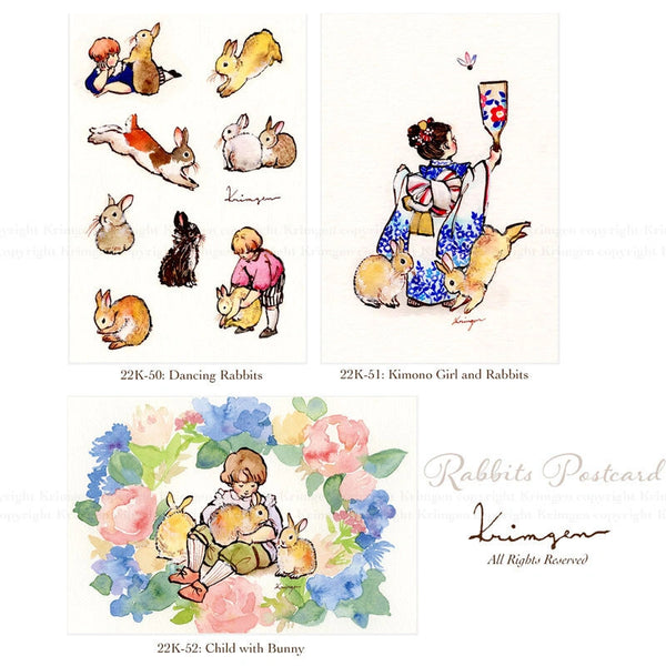Krimgen Postcards: Rabbits