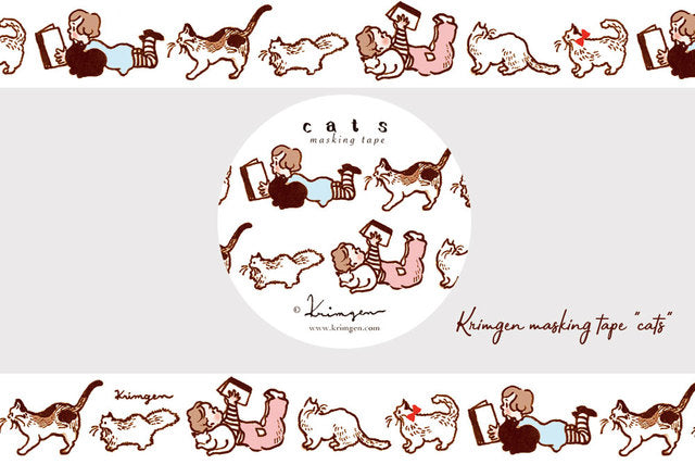 Krimgen Washi Tape: Cats