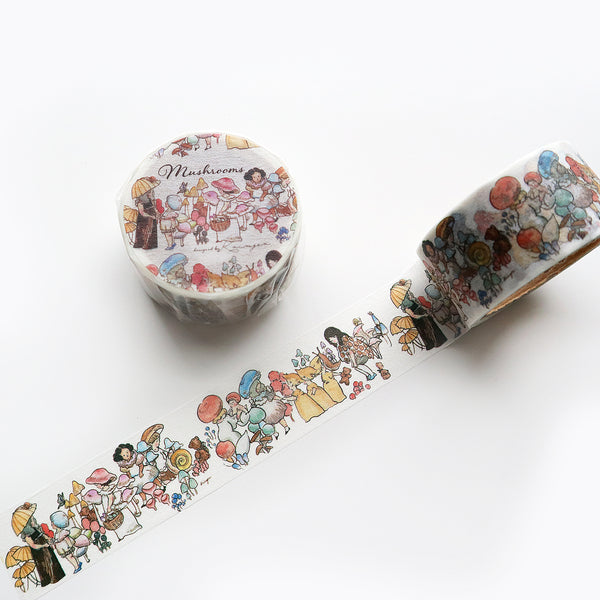 Krimgen Washi Tape: Mushrooms
