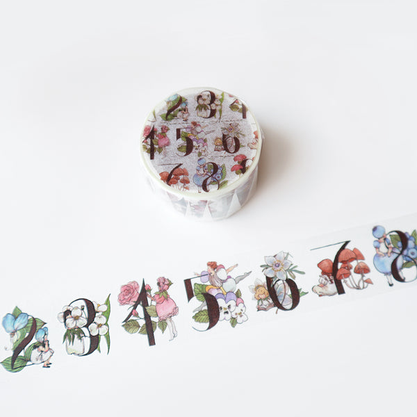 Krimgen Washi Tape: Numbers