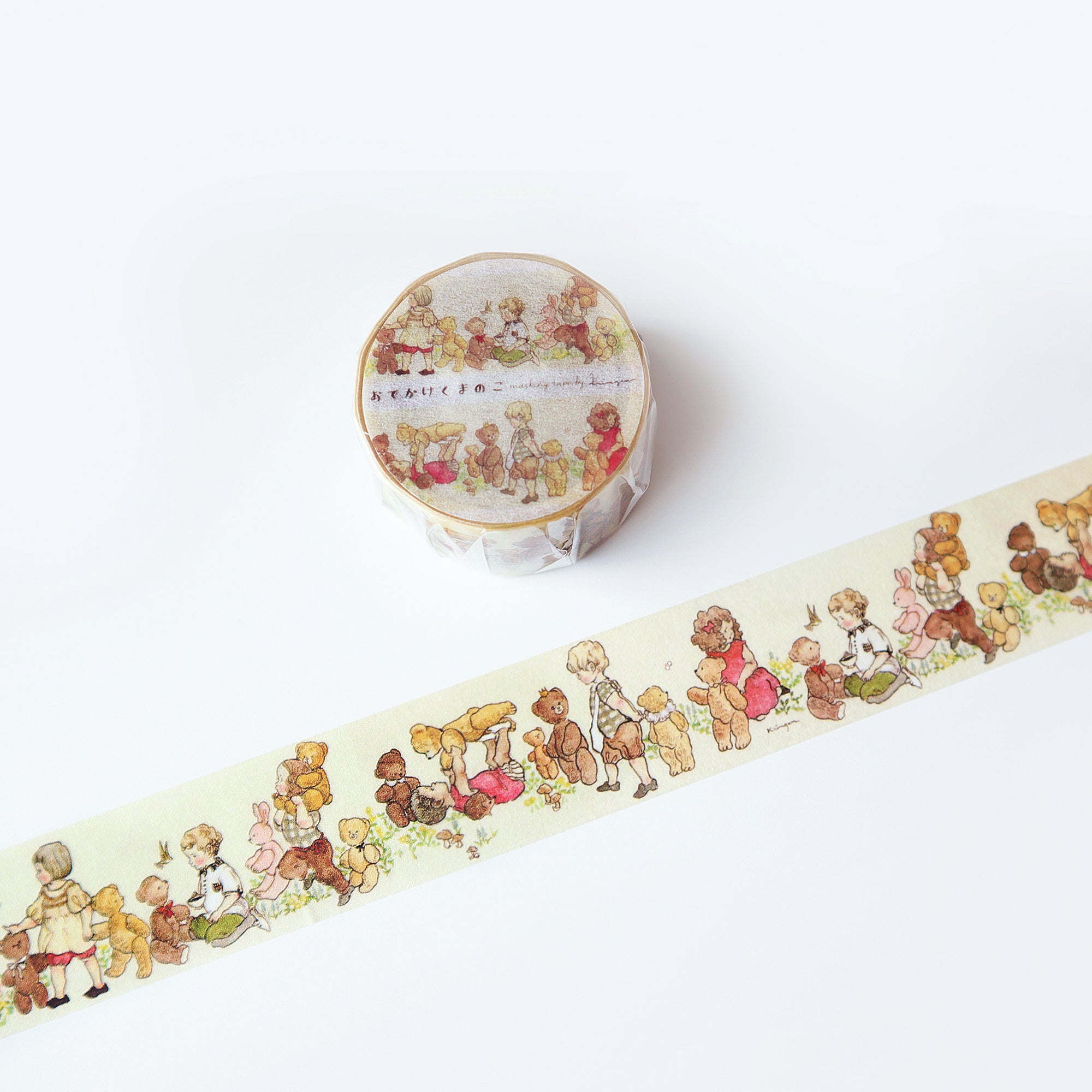 Krimgen Washi Tape: Going Out with Teddy Bears