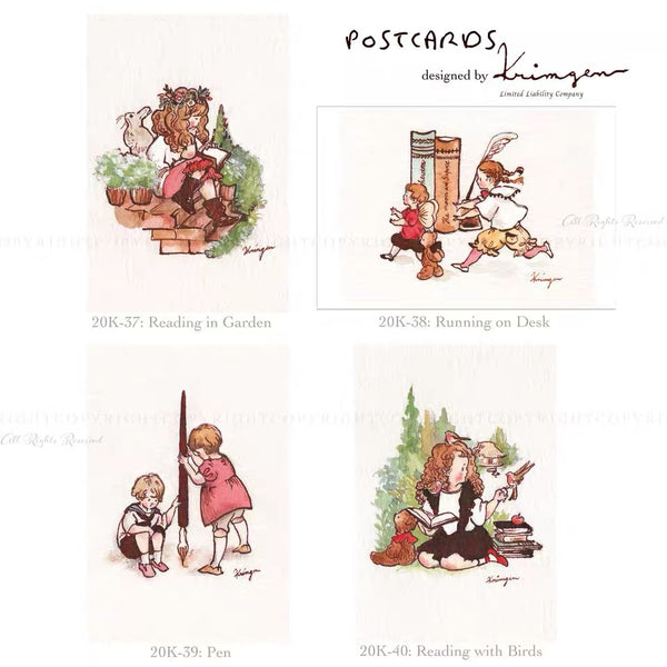 Krimgen Postcards: Reading and Writing