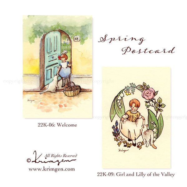 Krimgen Postcards: Spring 2022 (Set B)
