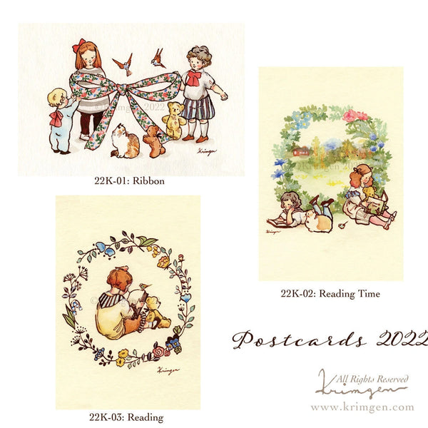 Krimgen Postcards: Spring 2022 (Set A)