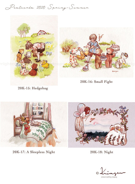 Krimgen Postcards: Spring Summer 2020 (Set A)