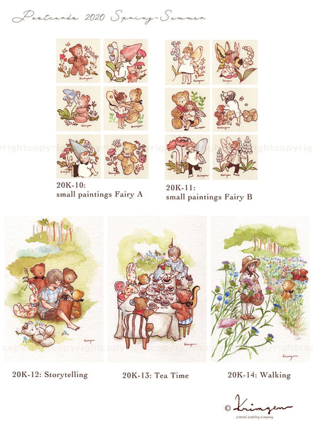 Krimgen Postcards: Spring Summer 2020 (Set B)