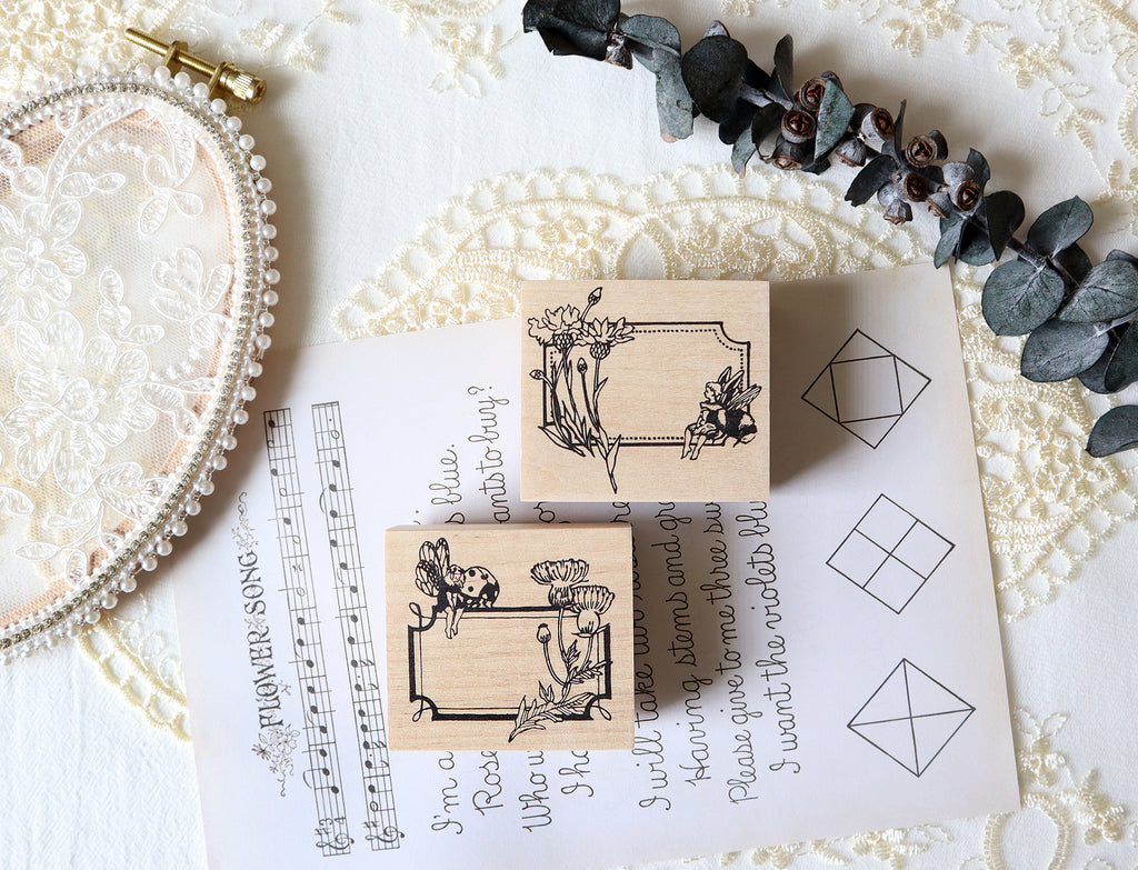 Krimgen Rubber Stamp: Fairy Frames