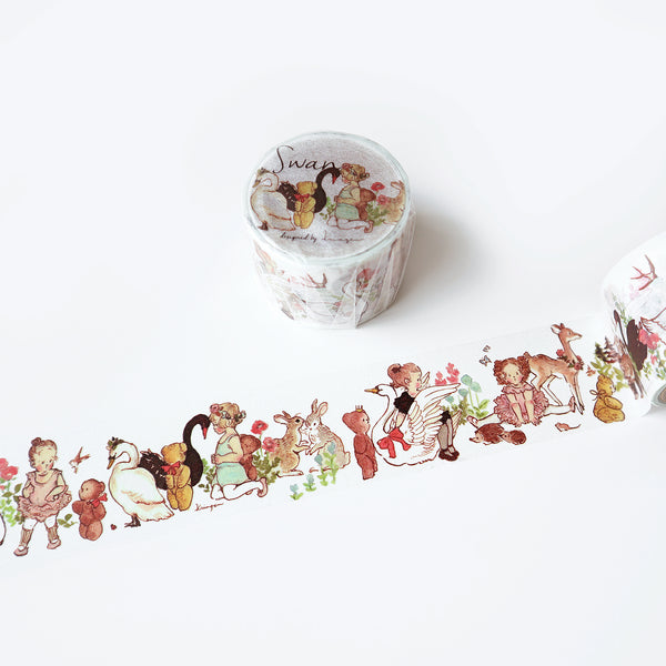Krimgen Washi Tape: Swan