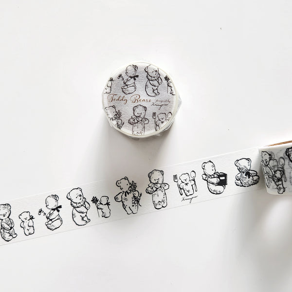 Krimgen Washi Tape: Teddy Bears