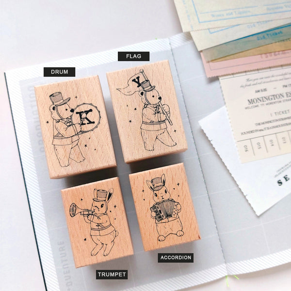 Kumayankee Stamp: Animals Parade