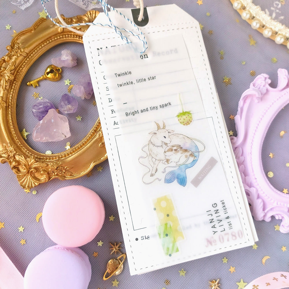 Kumayankee Washi Tape: Astrology Bunny