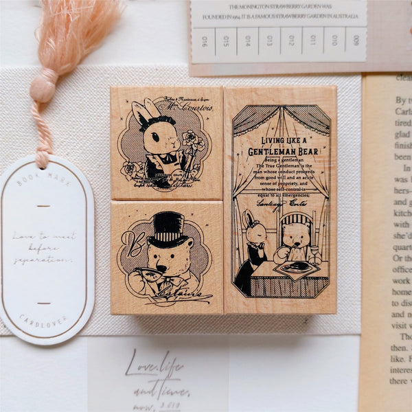 Kumayankee Stamps Set: Bear Manor