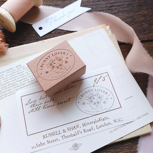Kumayankee Stamp: Bunny Lover