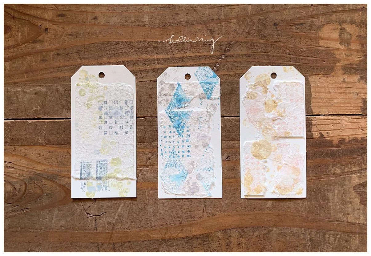 LCN Design Studio: Color Blocks Rubber Stamps