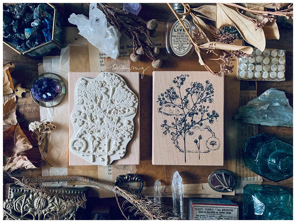 LCN Design Studio: Dried Flower A Stamp