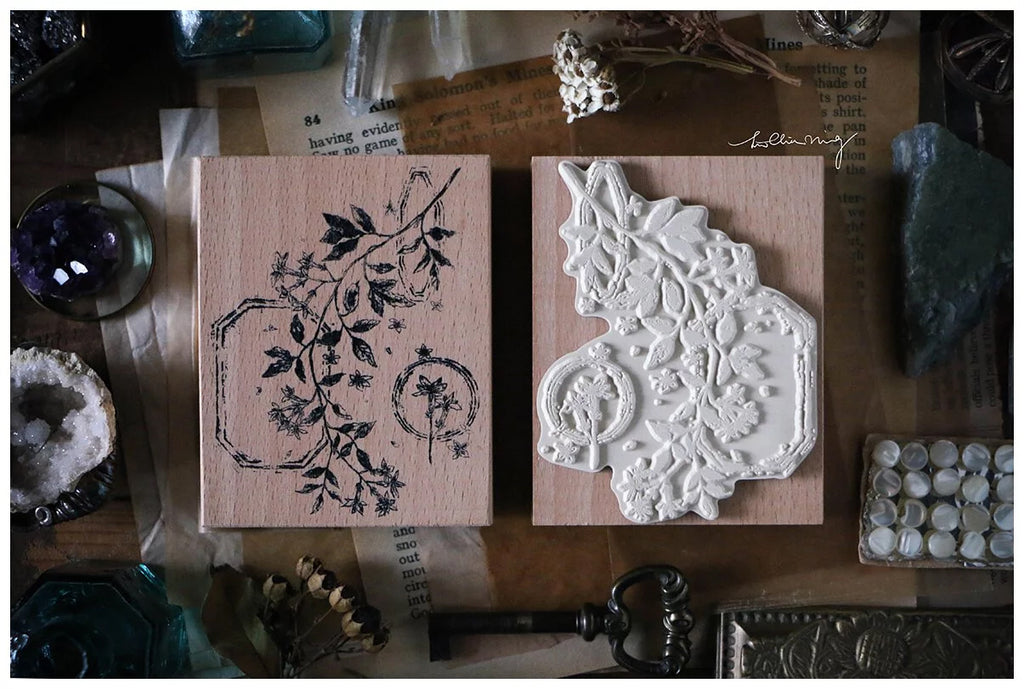 LCN Design Studio: Dried Flower B Stamp
