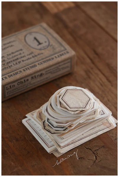LCN Design Studio: Specimen Gummed Labels 1