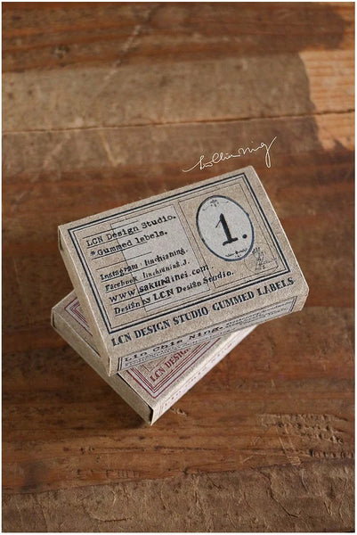 LCN Design Studio: Specimen Gummed Labels 1