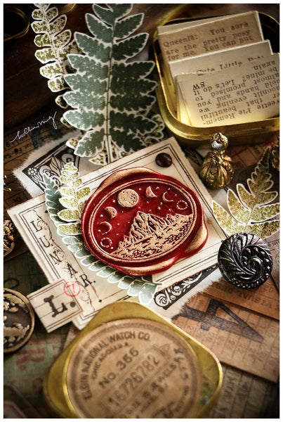 LCN Design Studio: Lunar Phase Wax Seal Stamp