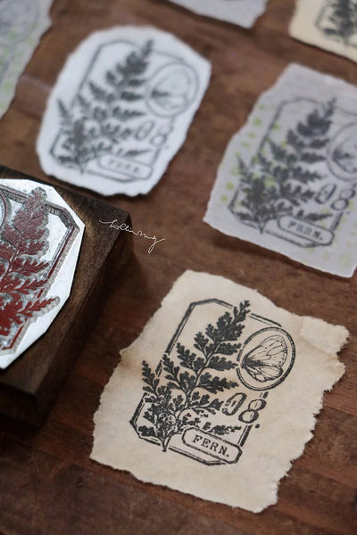 LCN Design Studio: Fern Specimen Metal Stamp
