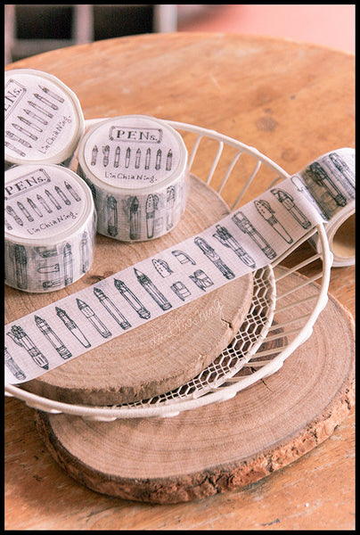 LCN Design Studio: Pens Washi Tape