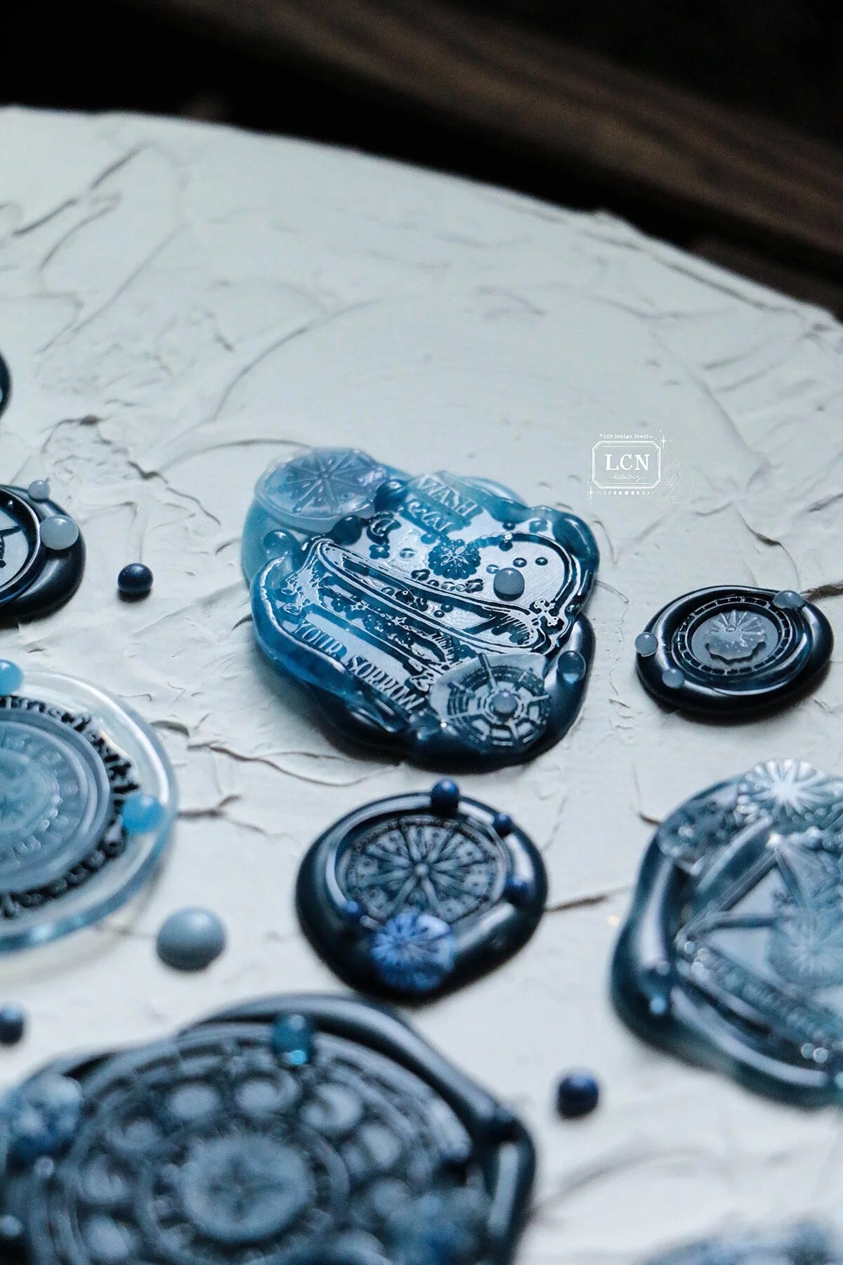 LCN Design Studio: Pieces of the Universe Wax Seal Stamps